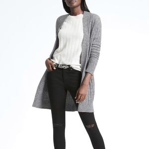 Banana Republic Aire Ribbed Long Cardigan